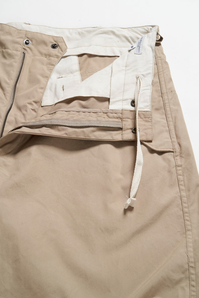 Engineered Garments - Over Pant - Khaki Cotton Duracloth Poplin - Canoe Club