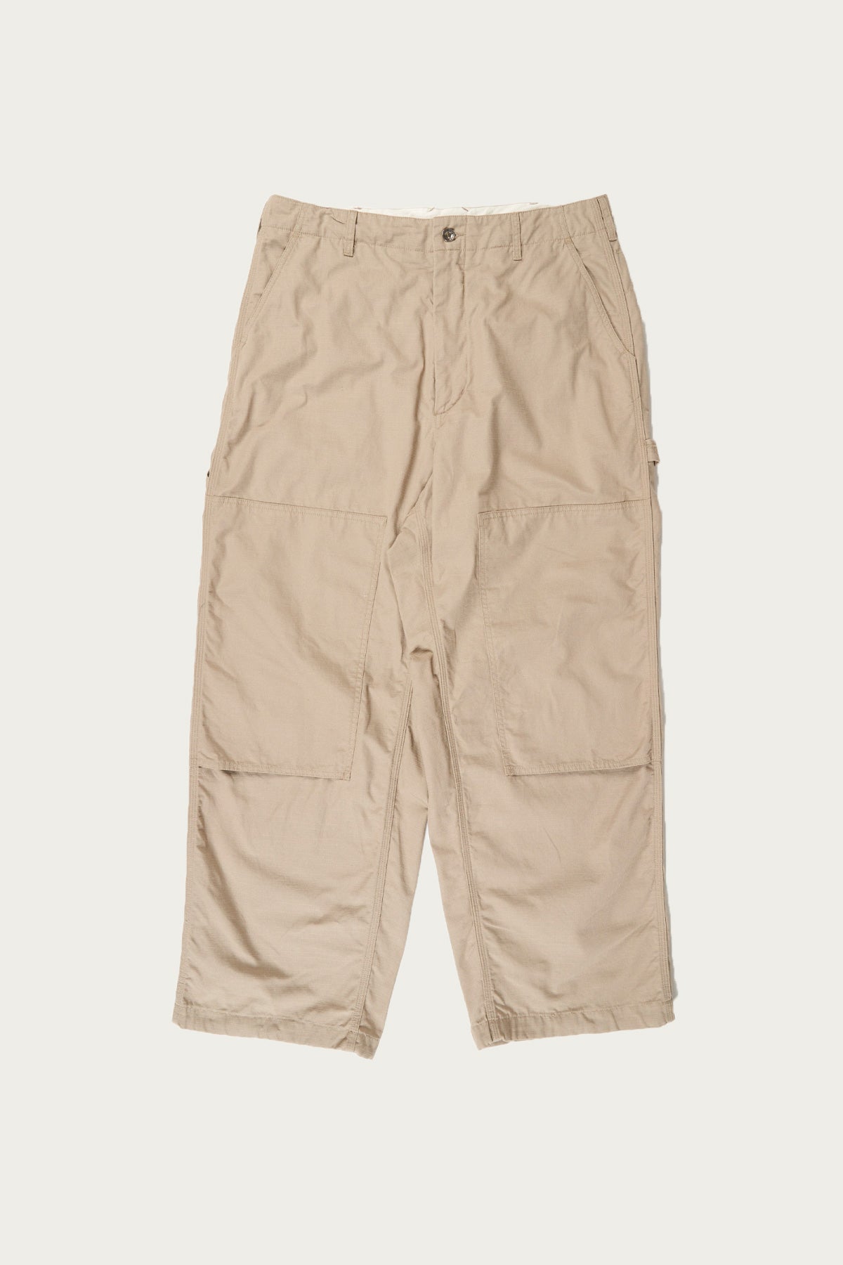 Engineered Garments - Painter Pant - Khaki Cotton Ripstop - Canoe Club