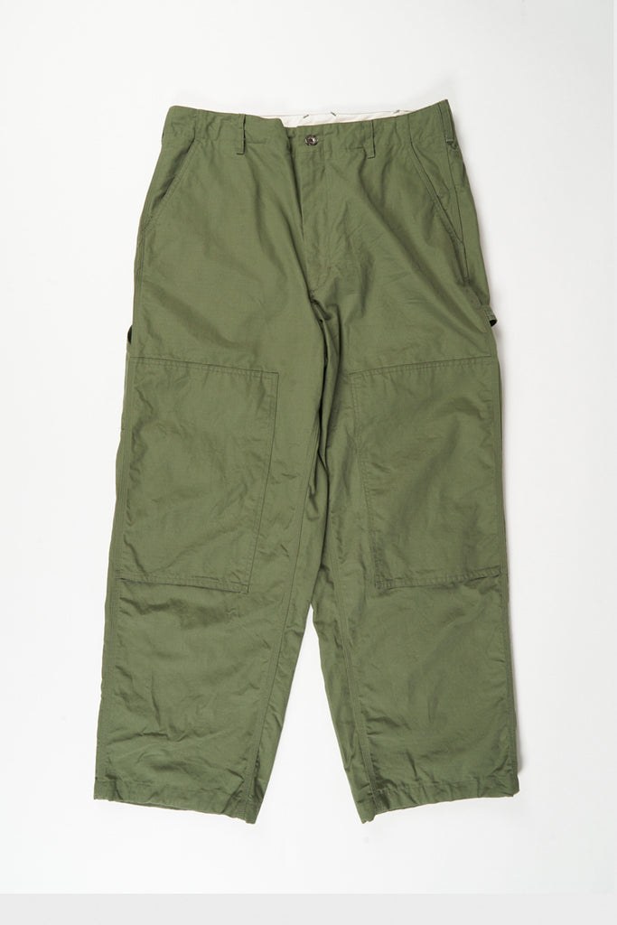 Engineered Garments - Painter Pant - Olive Cotton Ripstop - Canoe Club