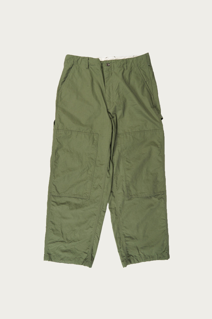 Engineered Garments - Painter Pant - Olive Cotton Ripstop - Canoe Club