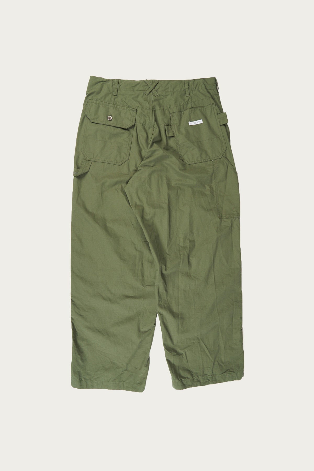 Engineered Garments Painter Pant | Olive Cotton Ripstop | Canoe Club