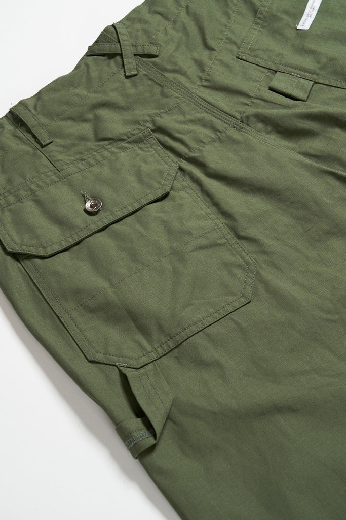 Engineered Garments - Painter Pant - Olive Cotton Ripstop - Canoe Club