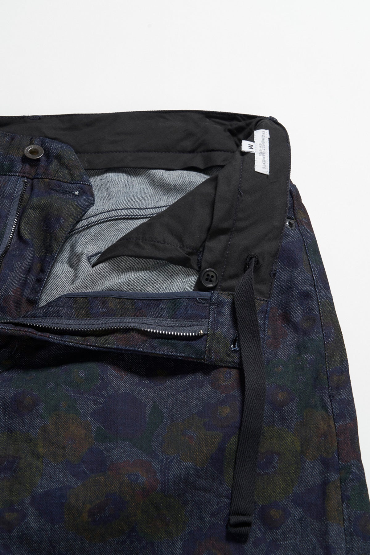 Engineered Garments - RF Jeans - Indigo Floral Print Denim - Canoe Club