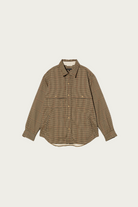 Engineered Garments - Stag Shirt Jacket - Brown Polyester Gunclub Check - Canoe Club