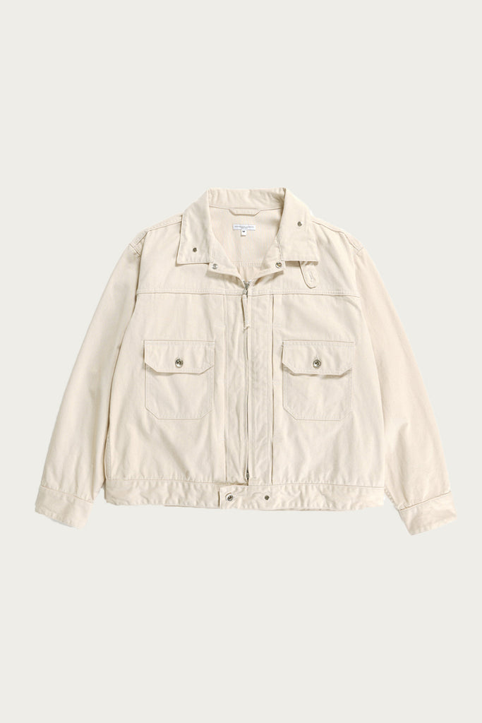 Engineered Garments - Trucker Jacket - Natural Chino Twill - Canoe Club