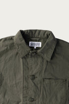 Engineered Garments Workaday - Utility Jacket - Olive Heavyweight Cotton Ripstop - Canoe Club