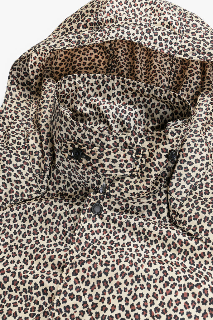 Engineered Garments - Wind Breaker - Khaki Nylon Leopard Print - Canoe Club