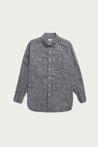 Engineered Garments - Work Shirt - Black Cotton Slub - Canoe Club