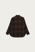 Engineered Garments - Work Shirt - Brown/Black Cotton Flannel Plaid - Canoe Club