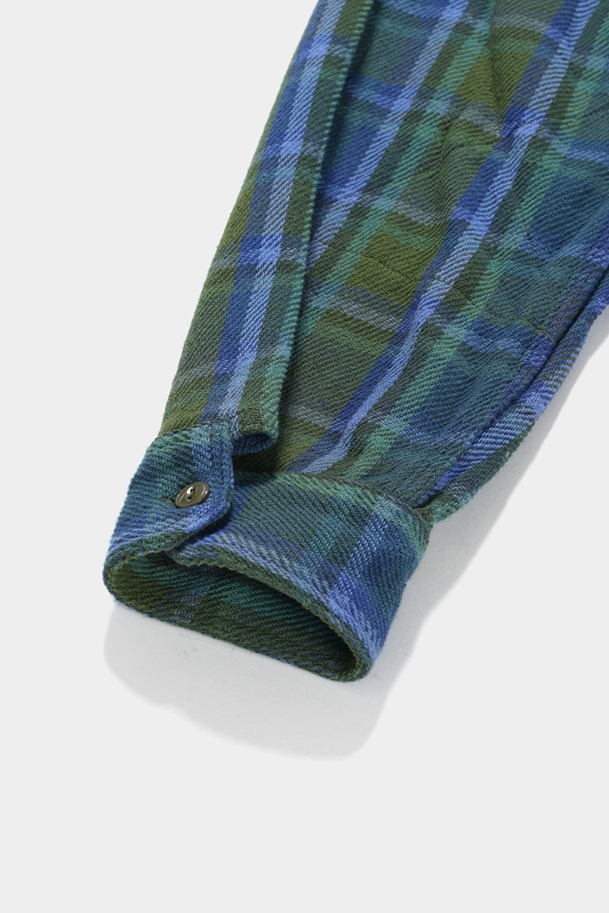 Engineered Garments - Work Shirt - Green Cotton Heavy Twill Plaid - Canoe Club