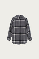 Engineered Garments - Work Shirt - Grey/Black Cotton Brushed Big Plaid - Canoe Club