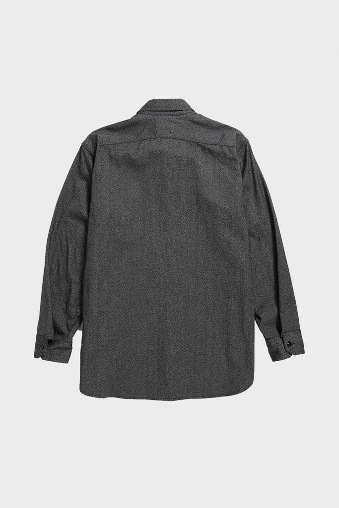 Engineered Garments - Work Shirt - Heather Grey Heavy Cotton - Canoe Club