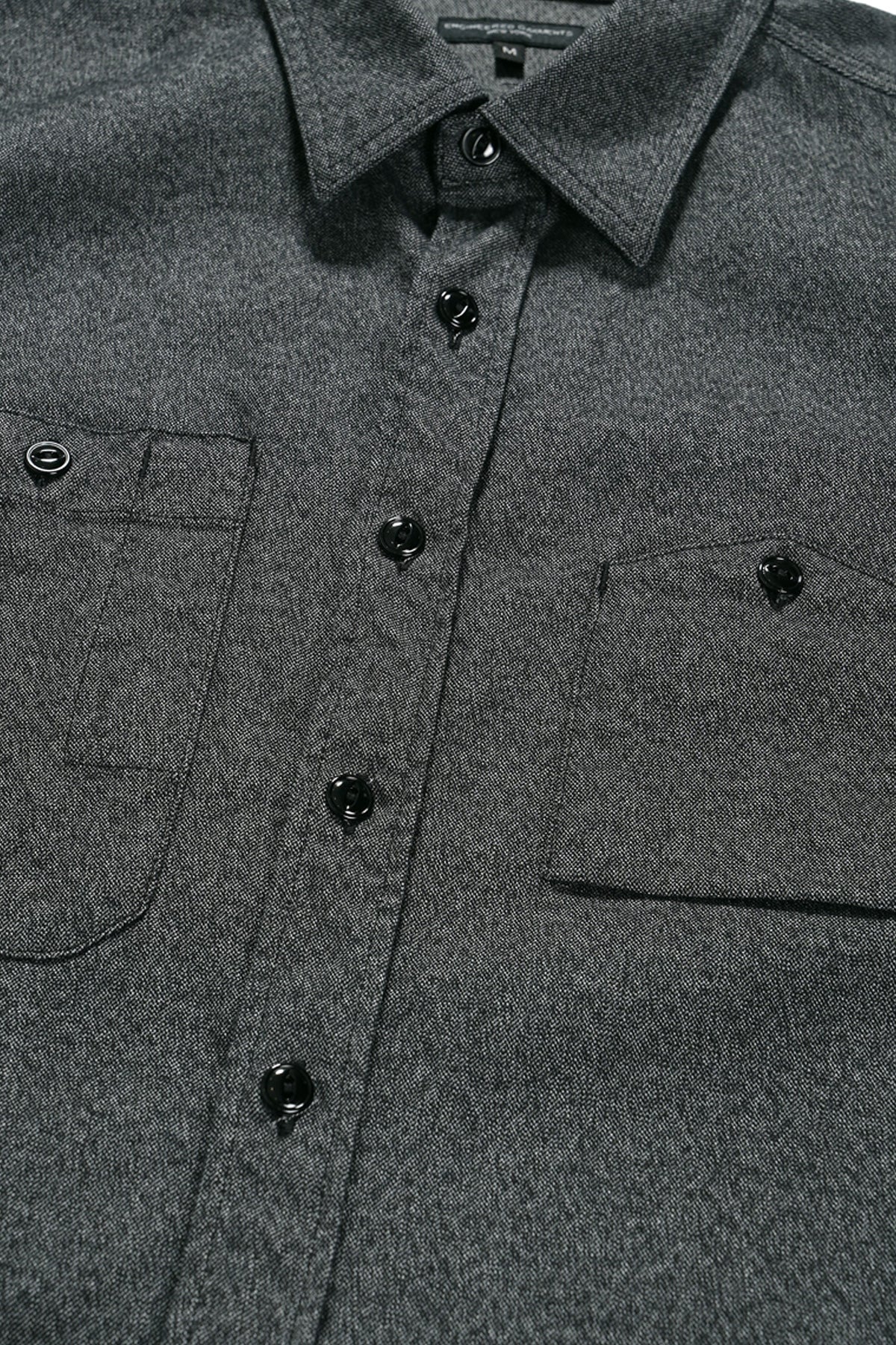 Engineered Garments - Work Shirt - Heather Grey Heavy Cotton - Canoe Club