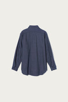 Engineered Garments - Work Shirt - Indigo Cotton Denim Flannel - Canoe Club