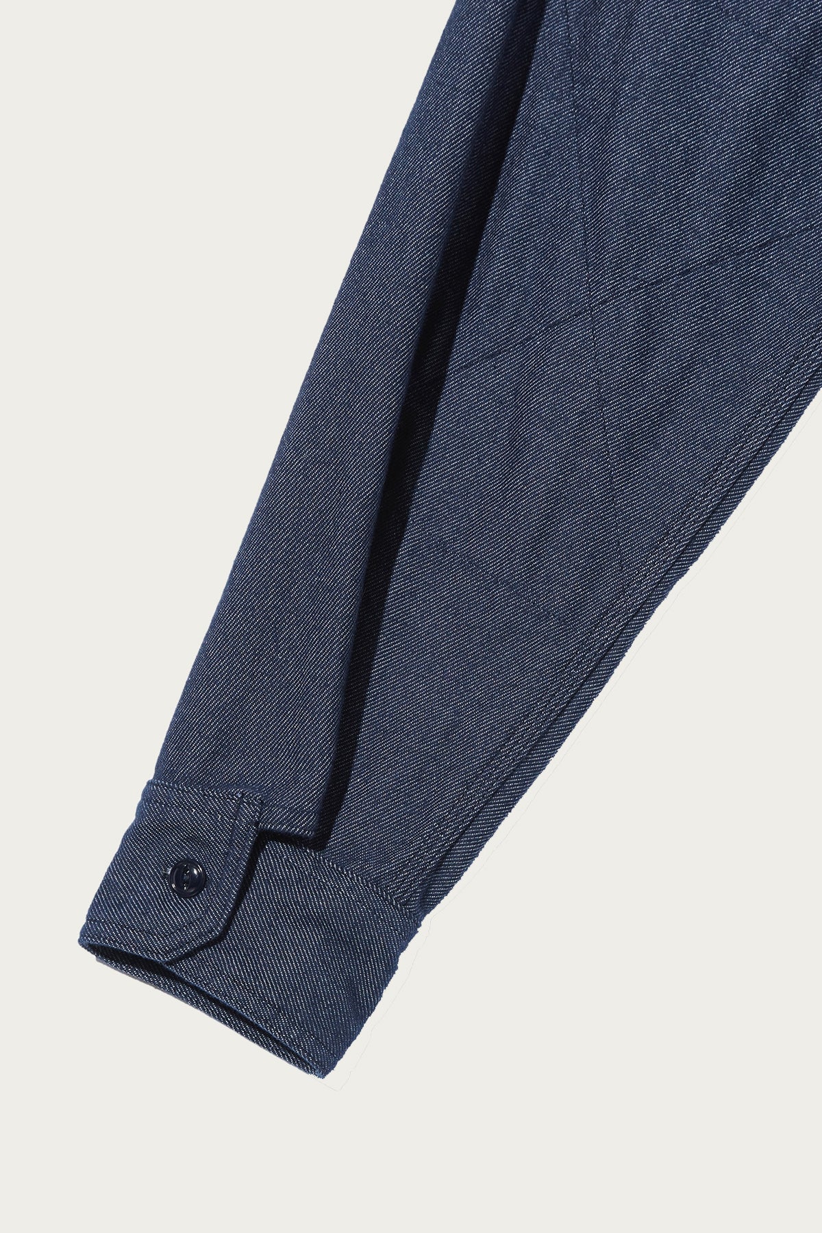 Engineered Garments - Work Shirt - Indigo Cotton Denim Flannel - Canoe Club
