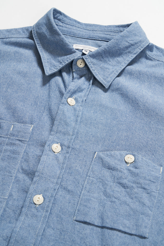 Engineered Garments - Work Shirt - Lt. Blue 4.5oz Cotton Chambray - Canoe Club