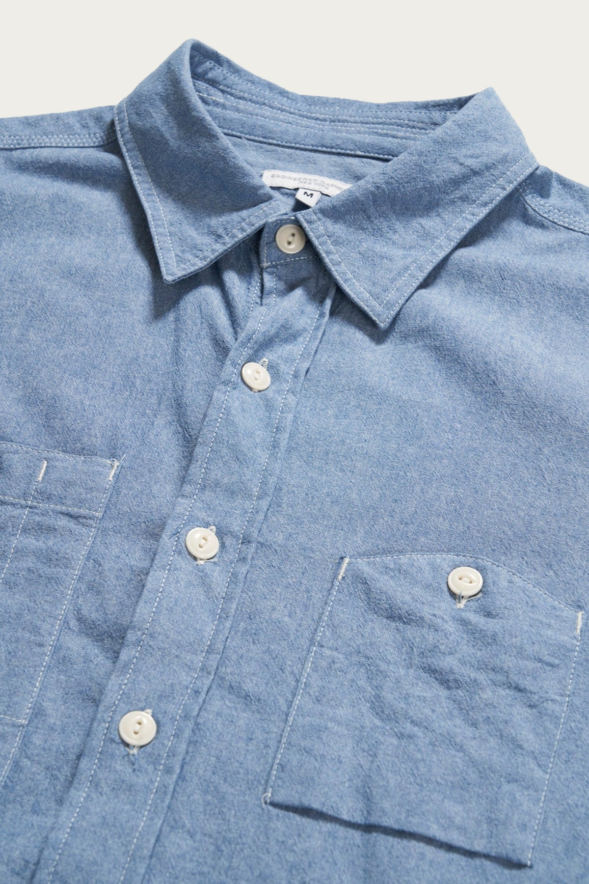 Engineered Garments - Work Shirt - Lt. Blue 4.5oz Cotton Chambray - Canoe Club