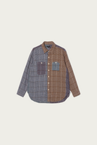 Engineered Garments - Work Shirt - Multi Color Cotton Color Block Check - Canoe Club