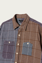 Engineered Garments - Work Shirt - Multi Color Cotton Color Block Check - Canoe Club