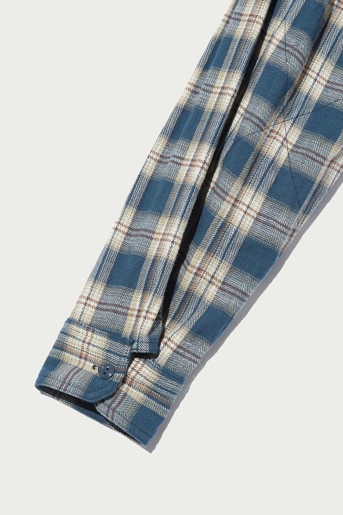 Engineered Garments - Work Shirt - Navy Cotton Plaid Jacquard - Canoe Club