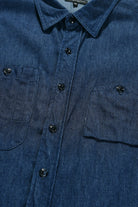 Engineered Garments - Work Shirt - Navy Hemp Cotton Denim - Canoe Club