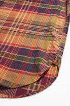 Engineered Garments - Work Shirt - Navy/Khaki Cotton Plaid - Canoe Club