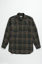 Engineered Garments - Work Shirt - Olive Cotton Dark Madras - Canoe Club