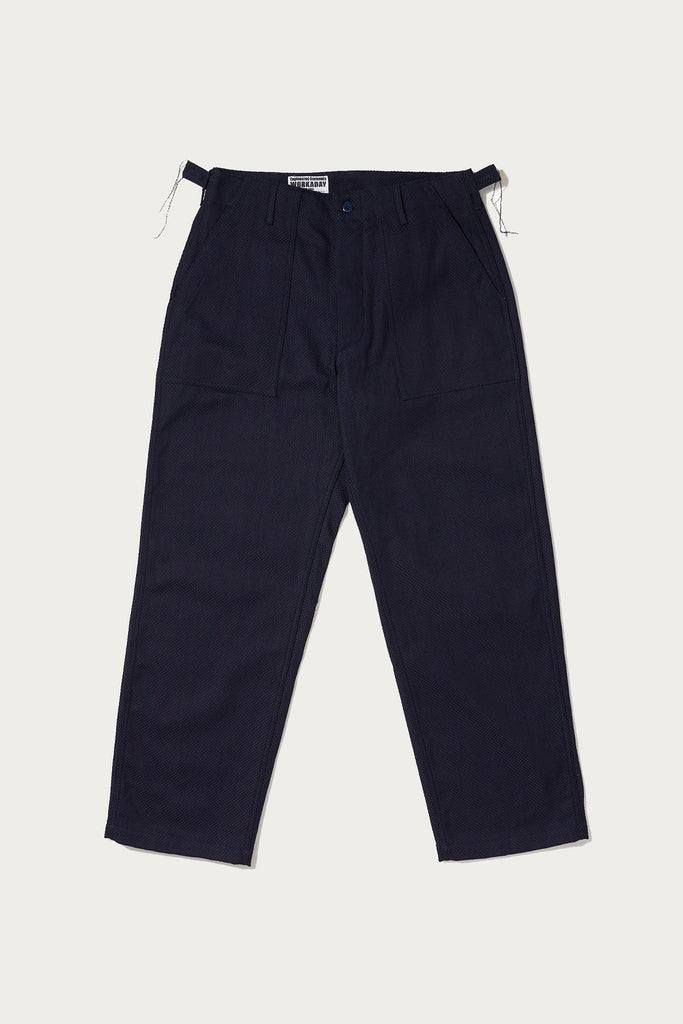 Engineered Garments Workaday - Fatigue Pant - Dk. Navy Cotton Heavy Basketweave - Canoe Club