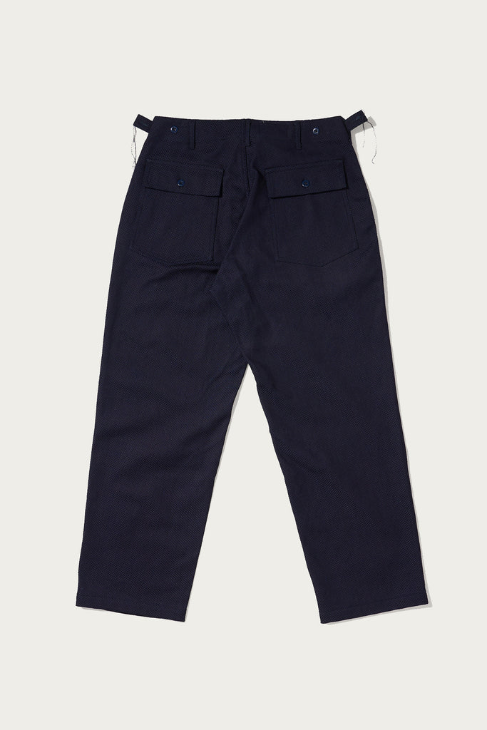 Engineered Garments Workaday - Fatigue Pant - Dk. Navy Cotton Heavy Basketweave - Canoe Club