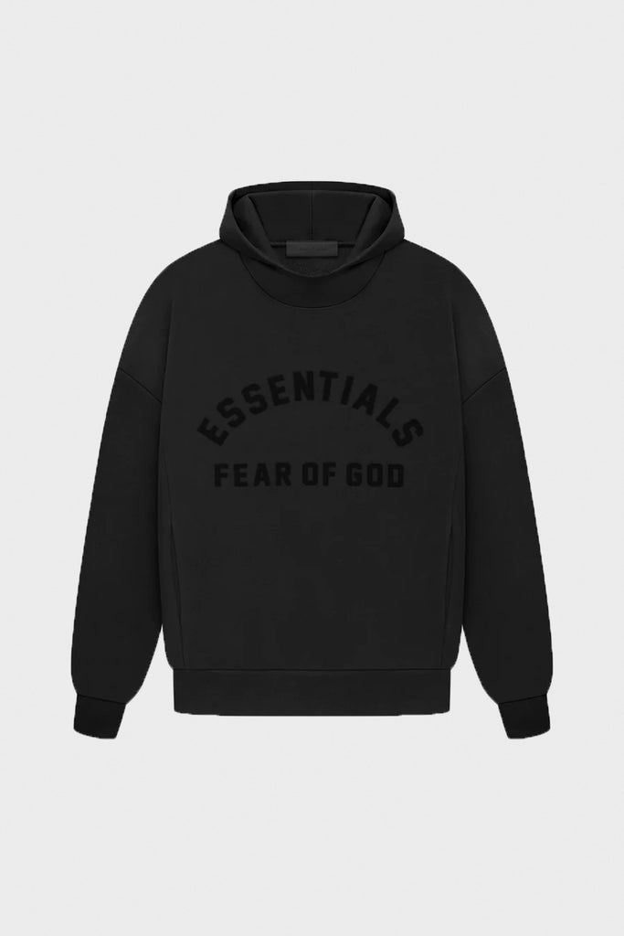 Fear of God Essentials - Hoodie Core - Jet Black - Canoe Club