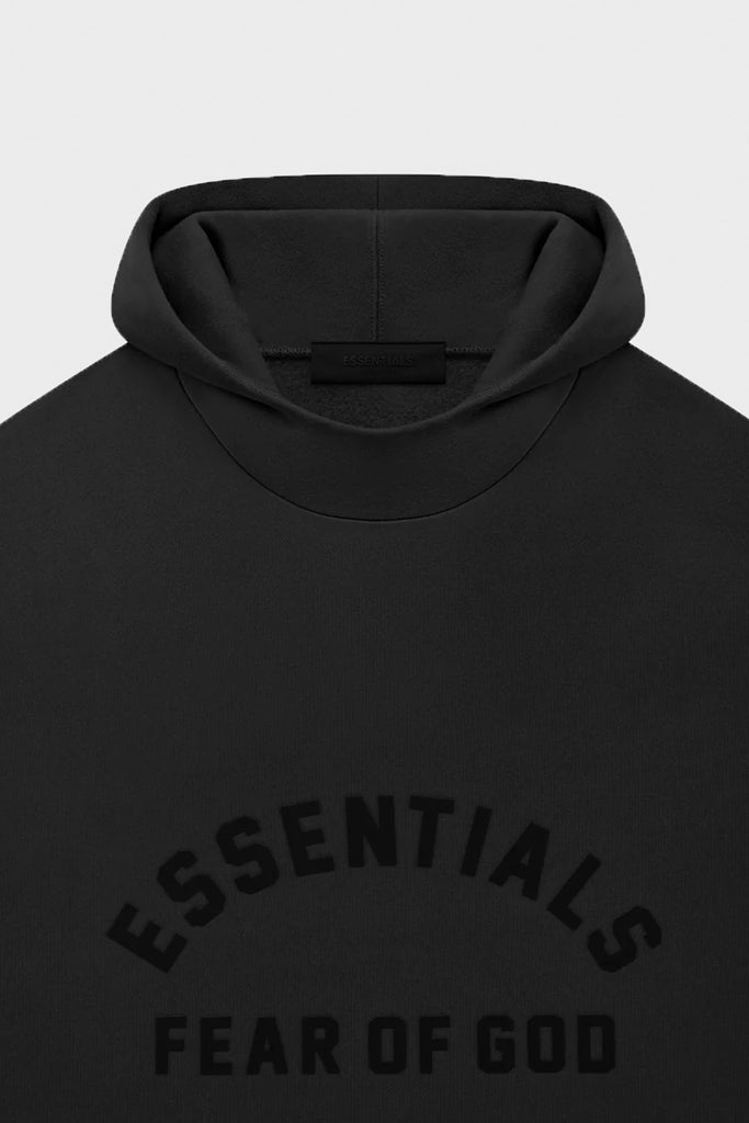 Fear of God Essentials - Hoodie Core - Jet Black - Canoe Club