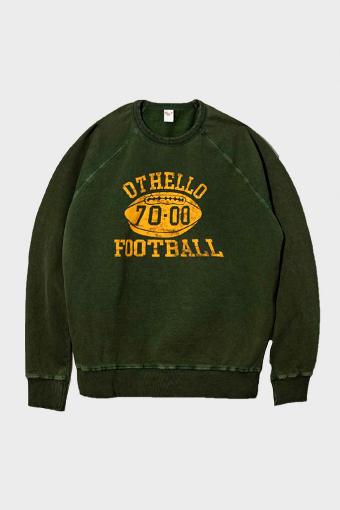 Flea-T - Othello Football Sweatshirt - Green - Canoe Club