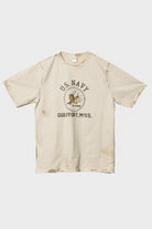 Flea-T - US Navy Tee - White - Canoe Club