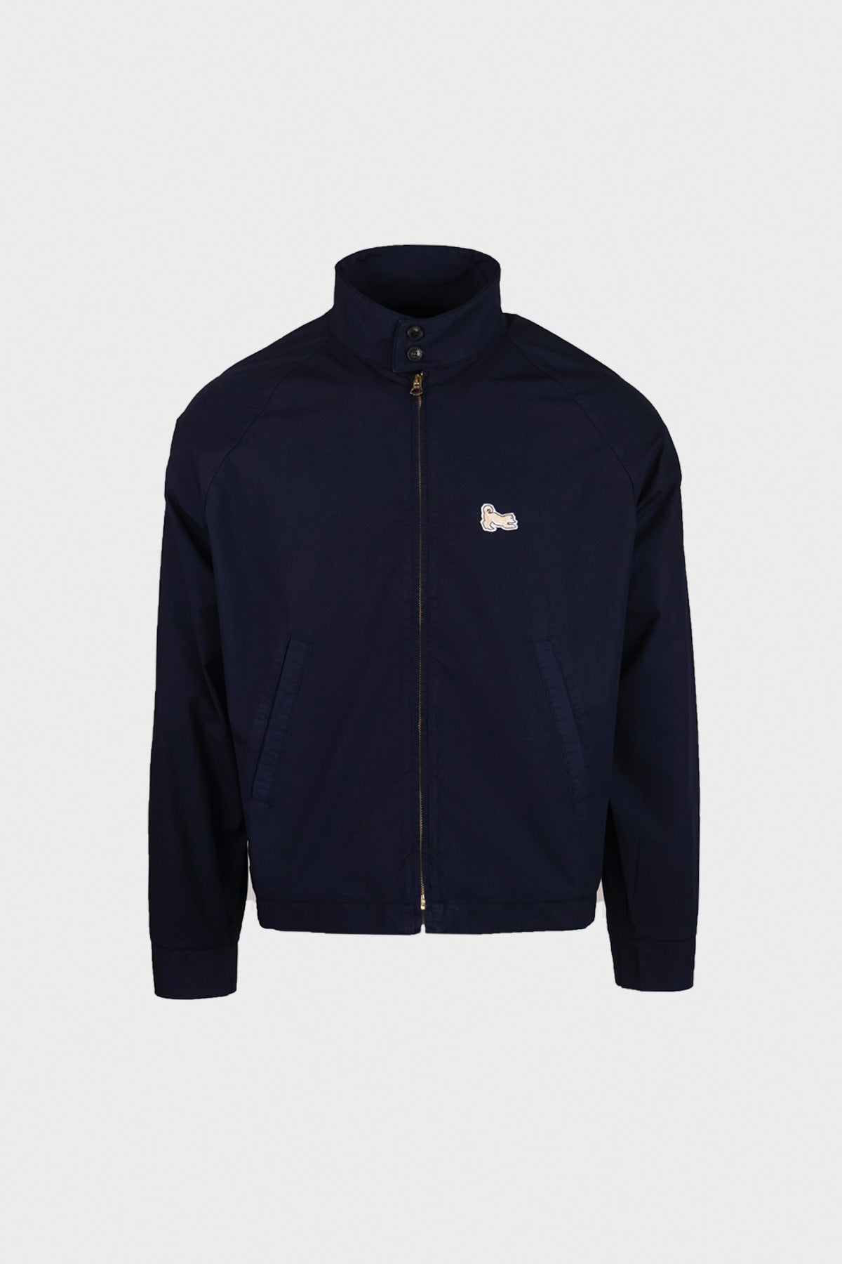 Fortela - Carrol Zippered Bomber - Blue - Canoe Club