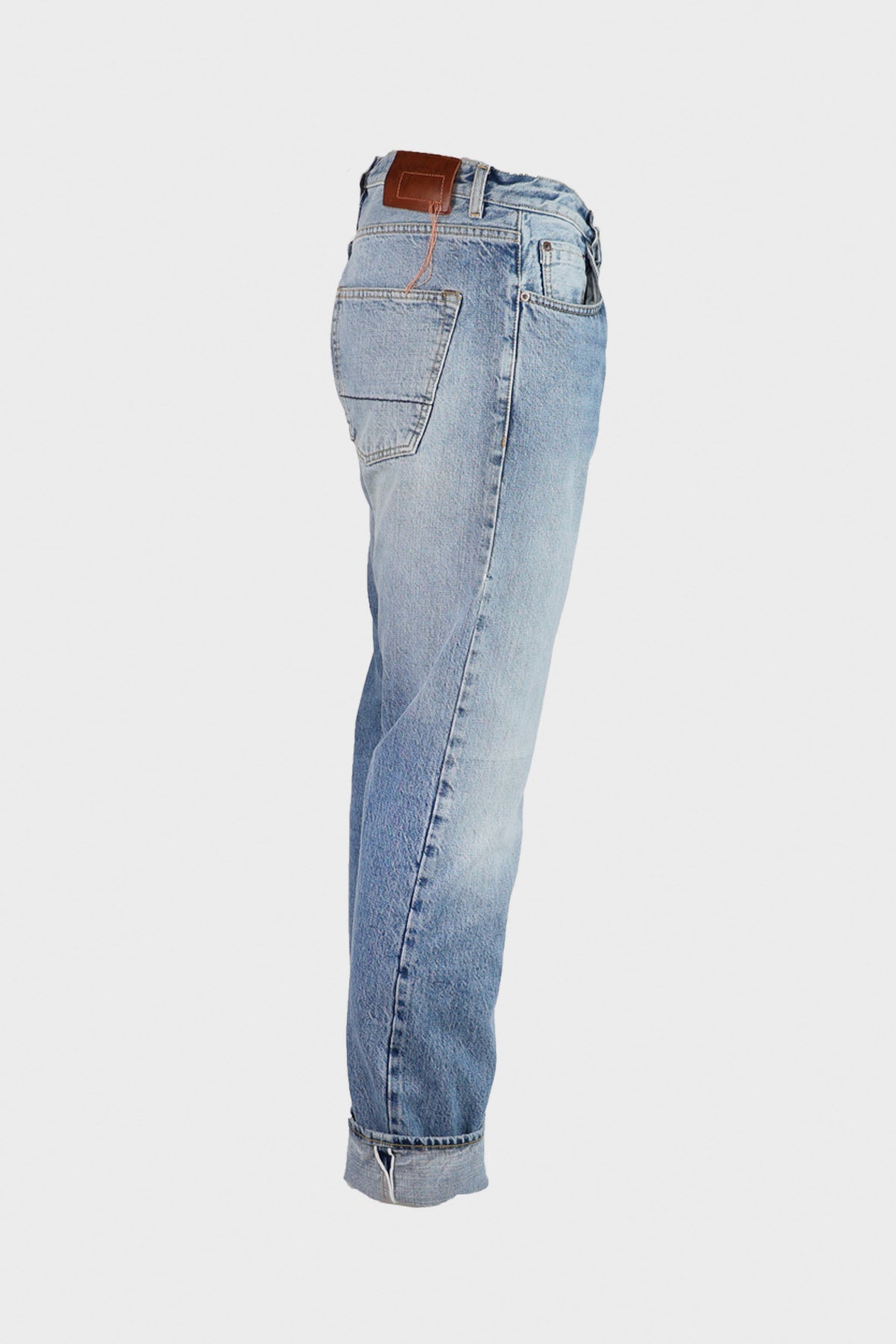 Fortela - John 5 Pocket Denim Pants - Light Washed - Canoe Club