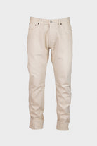 Fortela - John 5 Pocket Denim Pants - Off White - Canoe Club