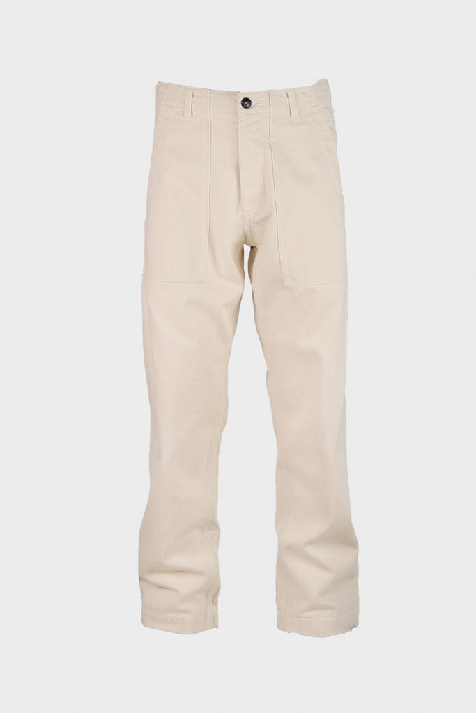 Fortela - New Fatigue Trousers - Off White - Canoe Club