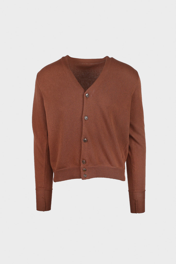 Fortela - Oliver Cardigan - Brown - Canoe Club