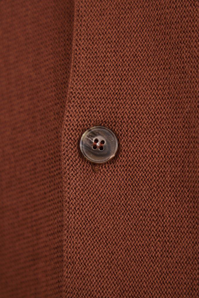 Fortela - Oliver Cardigan - Brown - Canoe Club