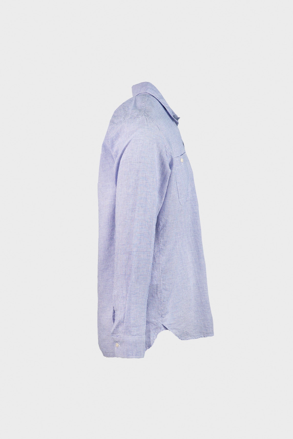 Fortela - Patch Pocket Work Shirt - Blue - Canoe Club