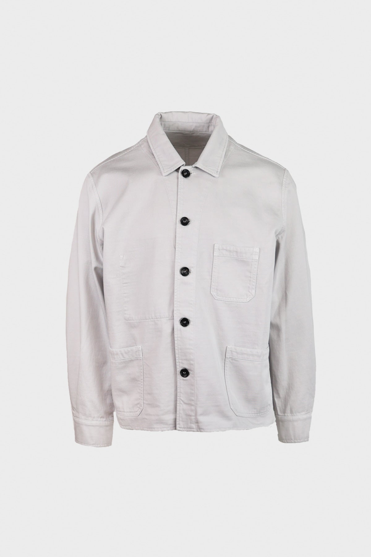 Fortela - Seneca Short Work Jacket - Grey - Canoe Club