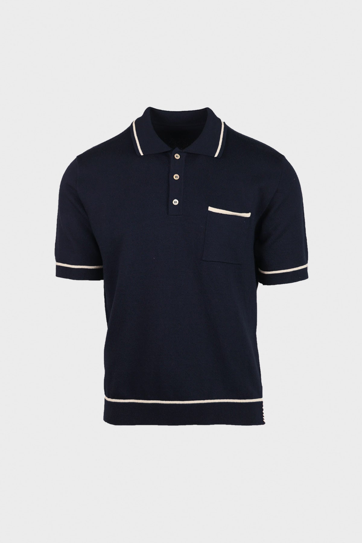 Fortela - S/S Herrison Polo - Blue - Canoe Club