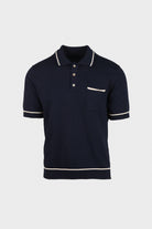 Fortela - S/S Herrison Polo - Blue - Canoe Club