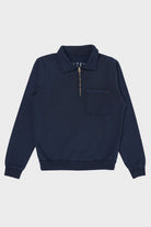 Fortela - Yale Sweater - Blue - Canoe Club