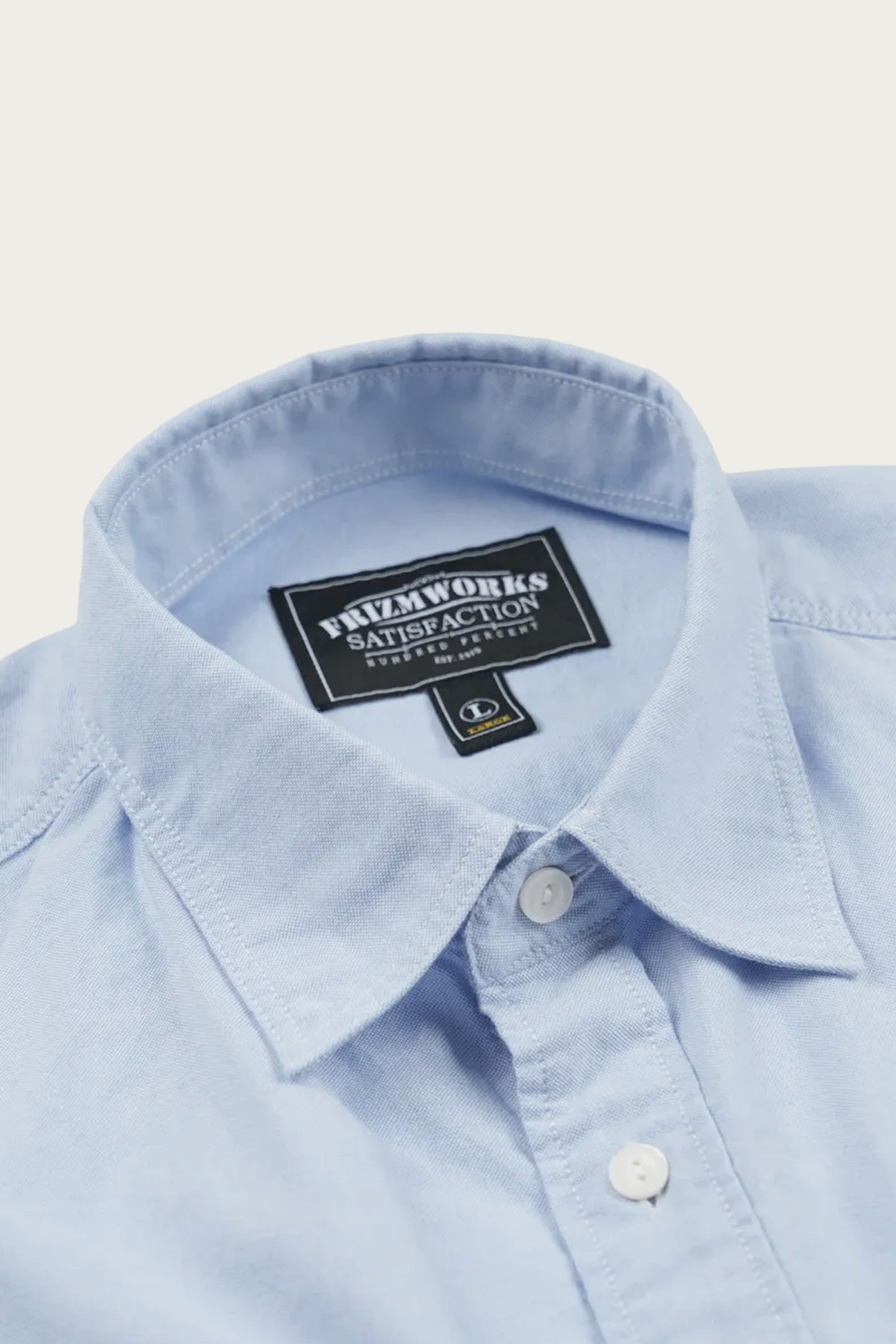 FrizmWORKS - 1920's Oxford Work Shirt - Blue - Canoe Club