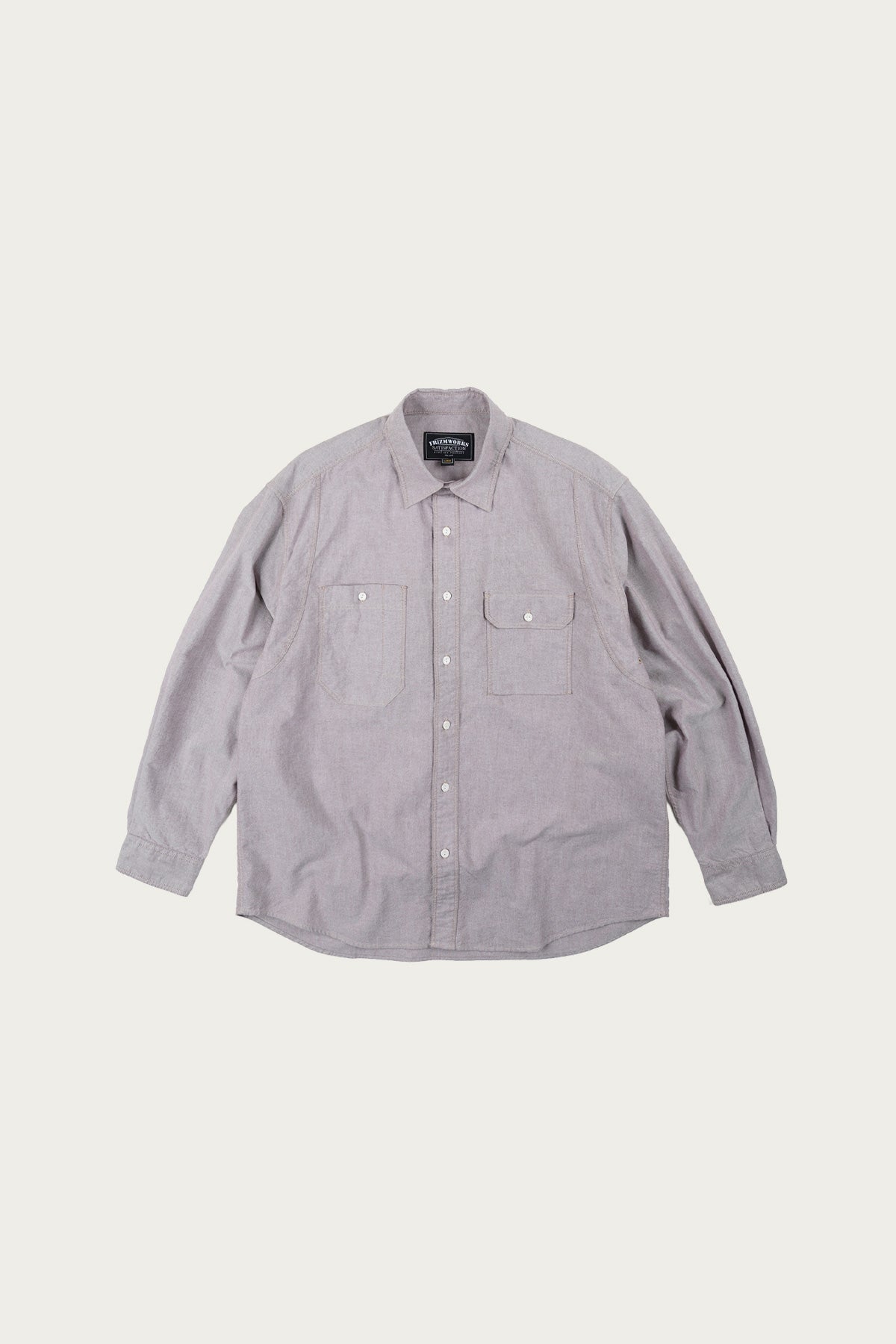 FrizmWORKS - 1920's Oxford Work Shirt - Brown - Canoe Club