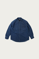 FrizmWORKS - Bleach Denim Utility Shirt - Washed Indigo - Canoe Club