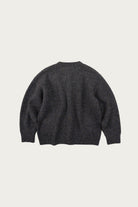 FrizmWORKS - Brushed Wool Round Cardigan - Brown - Canoe Club