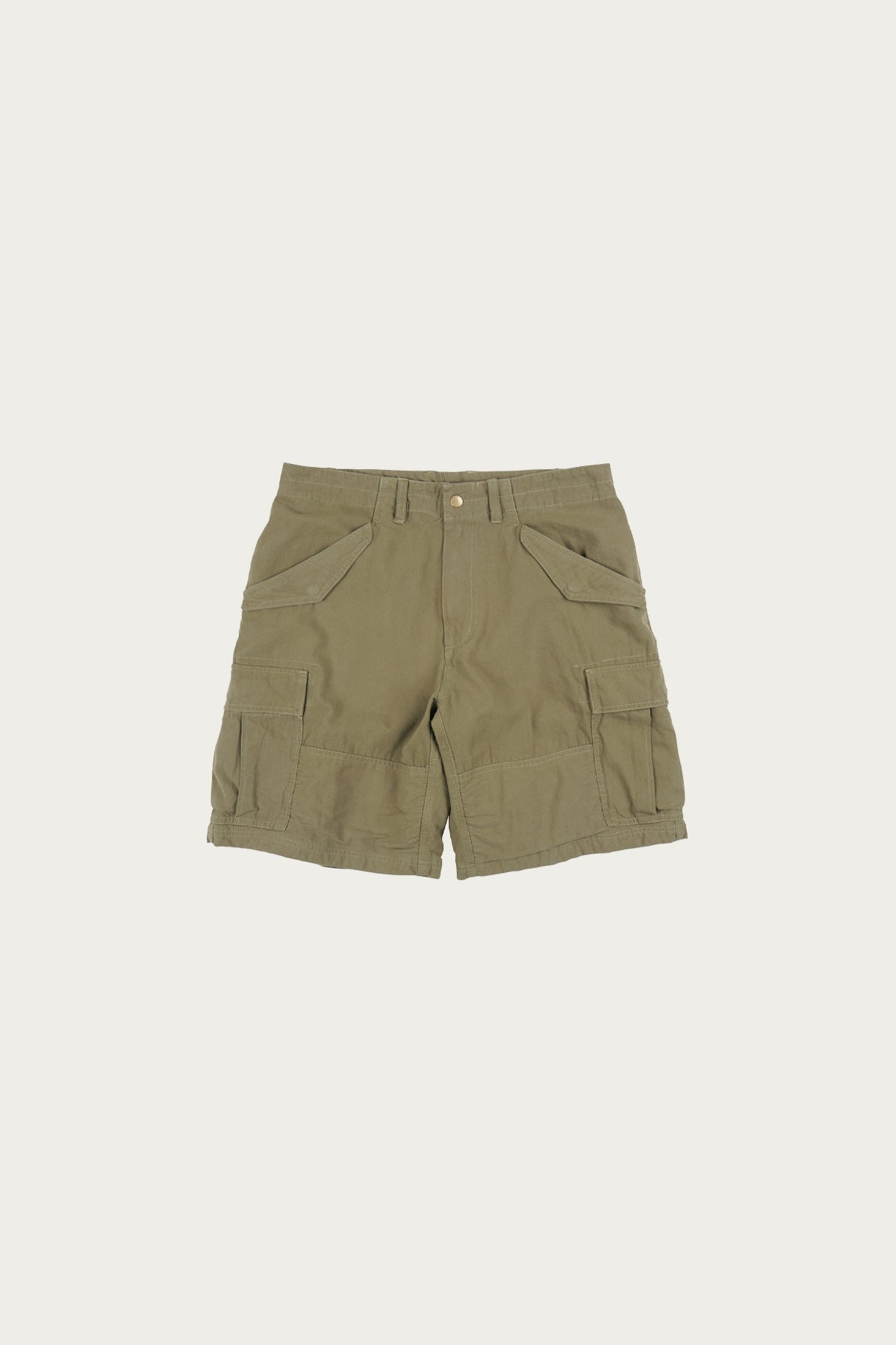 DAN 中目黒 David Cargo Shorts フリーサイズ TAUPE Frizmworks Canvas Essential Cargo Shorts | Deep Khaki | Canoe Club