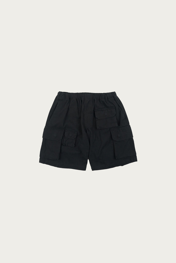 Frizmworks Canvas Multi Pocket Shorts | Black | Canoe Club